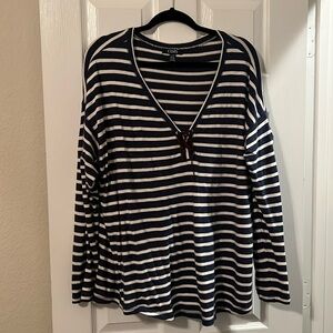 Chaps Ralph Lauren ribbed knit top